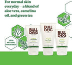 BULLDOG Mens Skincare and Grooming Original Full Face Kit with Moisturizer, Face Wash & Face Scrub