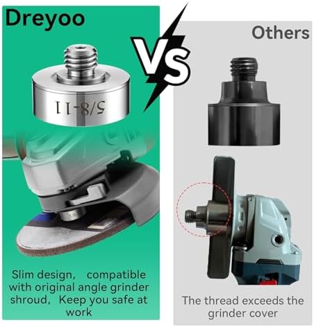 Adapter for X Lock to 5/8, 304 Stainless Steel Angle Grinder Cutting Blade Bit Adapter for Woodworking, Home Use, Factories, Workshops