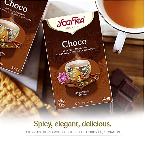 YOGI TEA Organic Choco Tea, 17 CT