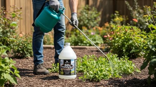 Belle Chemical 50% Pure Concentrated Vinegar – 12.5x Stronger – Indoor and Outdoor Cleaner (1 Gallon)