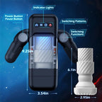 JITEM Portable Utility Tool, Multifunctional Men's Fitness Equipment, Robot Shape, Intelligent Heating, Multi-Frequency(Color:A)