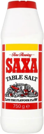 Saxa Table Salt (750g) - Pack of 2