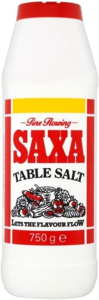 Saxa Table Salt (750g) - Pack of 2