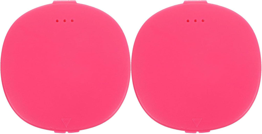 Storage Box 2pcs Pink Plastic Holder Breathable Organizer for Reusable Period Cups Carrying and Outdoor Travel Care