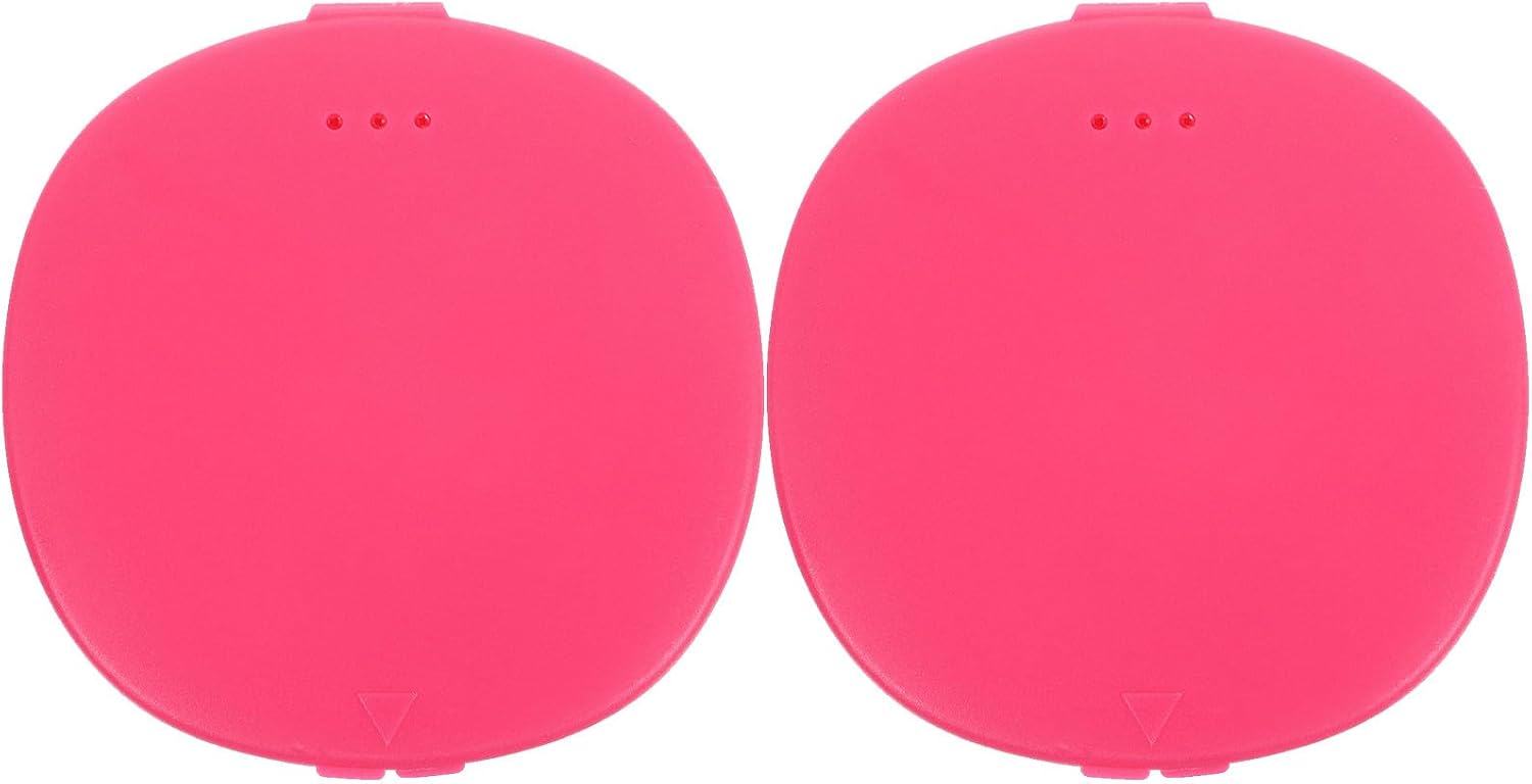 Storage Box 2pcs Pink Plastic Holder Breathable Organizer for Reusable Period Cups Carrying and Outdoor Travel Care