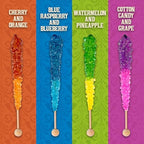 Boone's Mill Rocksicles - 36 Extra Large Rock Candy Sticks - Assorted Double Flavors
