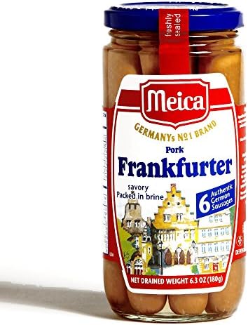 Meica Frankfurter 6.3 oz each (1 Item Per Order)