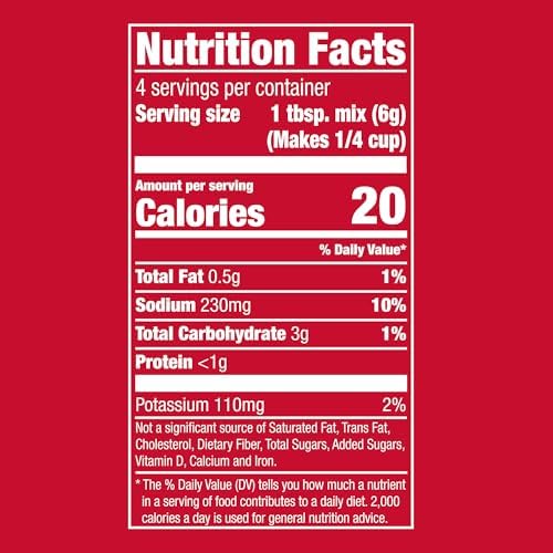 McCormick 30% Less Sodium Brown Gravy Mix, 0.87 oz
