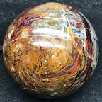 Quartz Decoration Natural Raw Pietersite Ball Gemstone Quartz Crystal Sphere Ball Can be Used for Home Decor and Gifts (Size : 5-6CM)