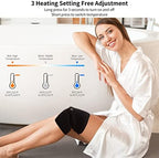 Heated Knee Brace Wrap Support, Knee Heating Pad with 3 Adjustable Temperature, Knee Warmer for The Elderly in Cold Weather, Heat Therapy for Knee Pain Relief, Knee Joint Pain, Arthritis(1PCS)