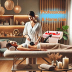 Cellulite Massager Electric Vibration Professional – with Trolley & 5 Interchangeable Heads, Deep Tissue Relief, Muscle Relaxation, Durable Design for Salon & Home Use
