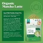 Navitas Organics Instant Matcha Latte Mix – Simple & Convenient Blend For Sweet & Creamy Latte – Mix With Water – Dairy Free & Low Sugar – USDA Organic, Non GMO, Gluten Free (11.1oz. Bag, 35 Servings)
