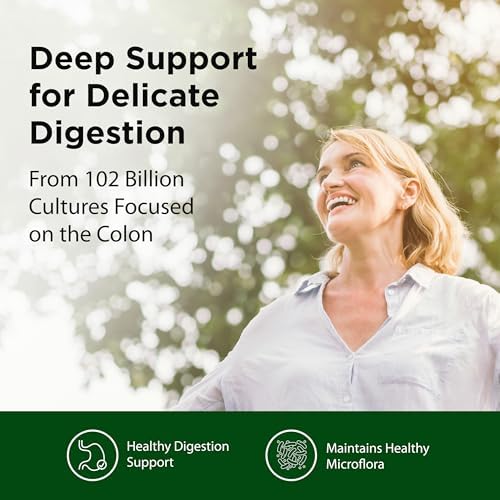 Flora Super Bifido Plus 102 Billion CFU, Raw Probiotics for Men & Women, Bifidobacterium, Lactobacillus, Digestion, IBS, Immune System, Gut Balance Supplements - 30 Vegetarian Capsules