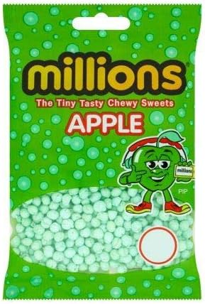 Millions Apple Bag - 100g - Pack of 2