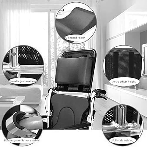 Wheelchair Headrest,Neck Support Pillow,Post Surgery Neck Stabilizer Head Positioner Medical Foam Wedge Keep Head Straight Wheelchair Accessories for for Elderly,Disabled,Post-op