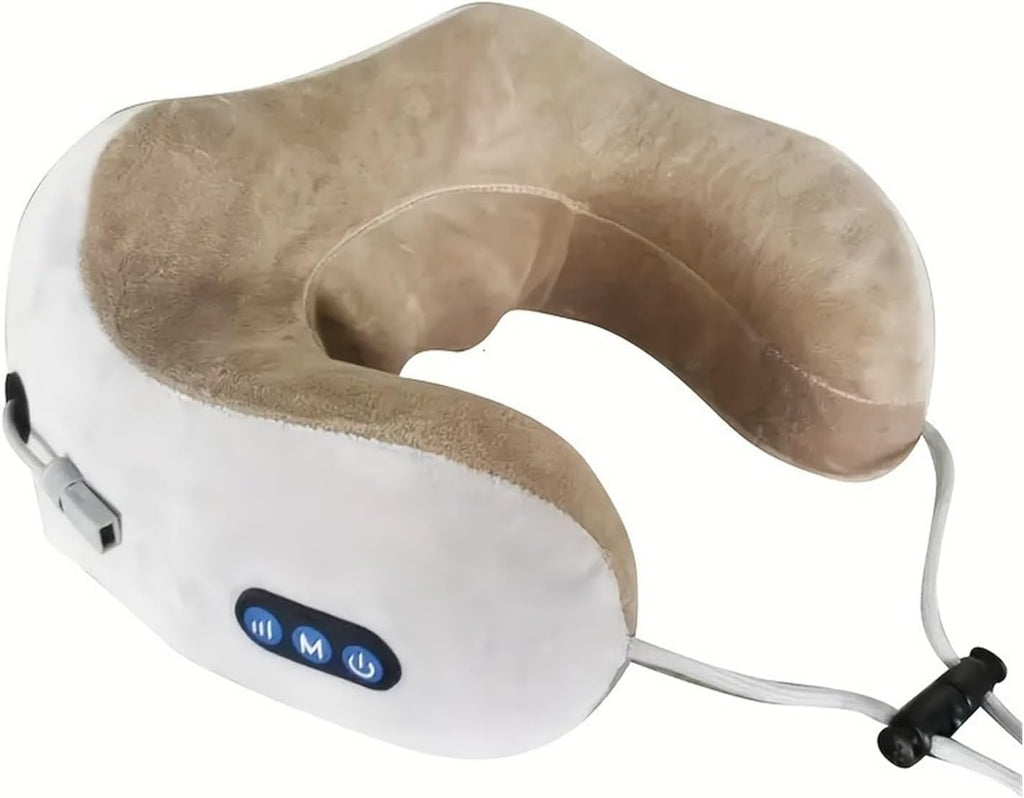 Rechargeable U-Shaped Neck Massage for Travel, Car, Office & Home Use Ideal