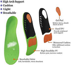 Plantar Fasciitis Arch Support Shoe Inserts Women & Men - Insoles Orthotic Inserts for Flat Feet, Cushioning Shoe Insoles for Foot Pain, Running, Heel Spurs, Arch Pain High Arch - Boot Insoles