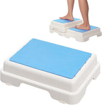 Wefaner Bath Shower Step,Stackable Bathtub Non Slip Safety Step Stool, Indoor/Outdoor Handicap Wideing Hands Free Platform Medical Portable Stack-Able, for High Beds, Kitchens,Bathroom.