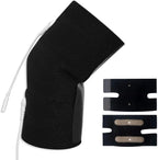 Electrodes with Silver Conductive Elbow Pad Silver Fiber Electrode Elbow Brace Compatible with TENS/EMS Machine