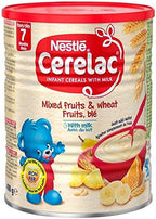 Nestle Cerelac, Mixed Fruits and Wheat with Milk, 14.1 Ounce Can