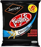 Jacob's Twiglets Original 24g x 6 per pack - Pack of 2