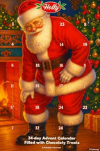Chocolate Advent Calendar 2025 Candy Treats Countdown to Christmas - Kids Boys Girls Teens Favorites - Holiday Activity Gift Stocking Stuffer 4 Pack