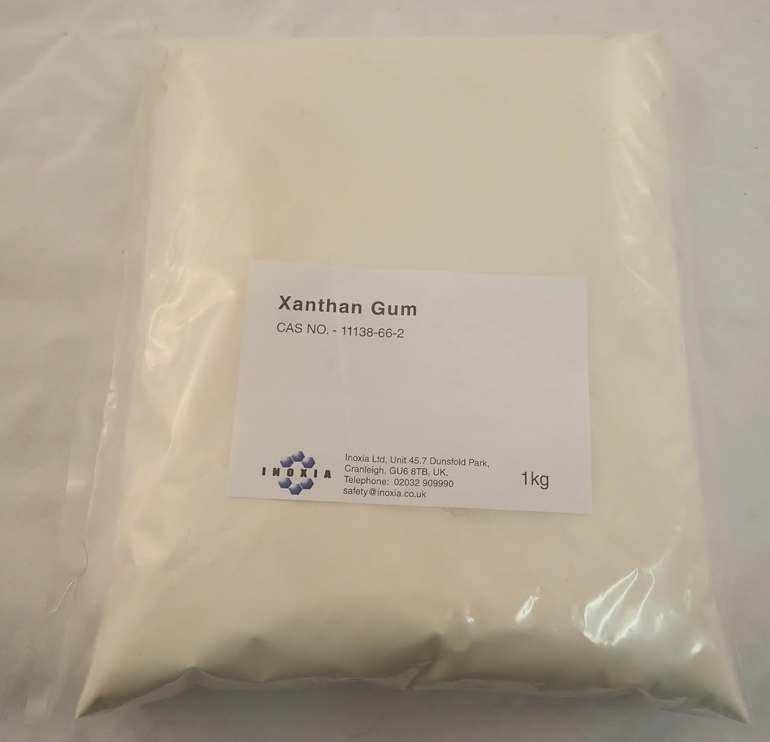 Xanthan Gum, thickner, additive, 1kg - By Inoxia