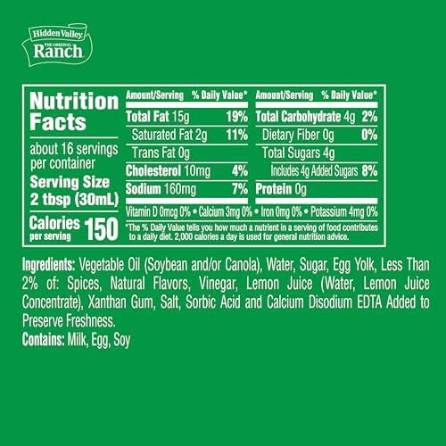 Hidden Valley Coleslaw Ranch Condiment and Dressing, Easy Squeeze Bottle, 16 Fl Oz (Package May Vary)