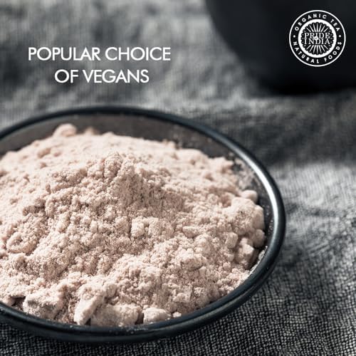 Pride Of India - Himalayan Black Salt (Kala Namak) Extra Fine, 1 Pound (16oz) Dual Sifter Jar - 84+ Natural Mineral Enriched - Great for Vegan Tofu Scrambles - Natural Faux Egg Flavor - Egg replacment