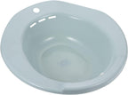 Healifty 1pc Sitz Bath for Postpartum Care Squat Basin for Toilet Seat Safe Materials Convenient Wall Hanging for Women Elderly Relief