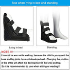 AFO Drop Foot Brace for Kids Toddler Ankle Foot Orthotics Night Splint, Baby Functional Orthotics & Foot Stabilizer, Improves Standing or Walking (14CM)