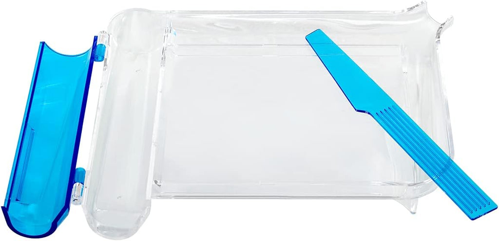 Apothecary Products Pill Tray & Spatula for Tablets, Medicine, Vitamins, Right-Handed, Clear, 2 Count