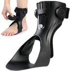 AFO Drop Foot Brace, Upgraded Medical Foot Up Ankle Foot Orthosis Support with Inflatable Airbag for Hemiplegia Stroke Shoes Walking Foot Stabilizer, X-Large, Right