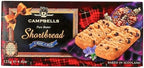 Campbells Shortbread Chocolate Chip Fingers Carton 4.41 Oz (Pack of 3) - Pure Butter Choc Chip Cookies, Traditional Scottish Shortbread Cookies from Scotland, British Tea Biscuits & Scottish Gift Box