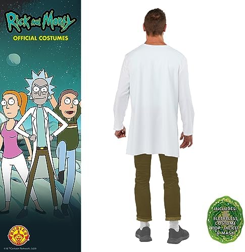 Rubies Rick And Morty: Rick Sanchez Costume for Adults, Men's