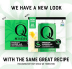 Q GINGER ALE with Real Ginger & Organic Agave - Ideal for Cocktails & Mocktails - Made with Real Ingredients, Perfectly Carbonated, & Less Sweet - 60 Calories per Can - 7.5 Fl oz Cans (Pack of 24)