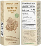 Siberian Pine Nut Oil with Pine Cedar Resin Pure Natural 100% Extra Virgin Cold Pressed 100 ml / 3.4 fl oz