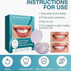 1 Pairs Veneers Snap in Teeth, Adjustable Temporary Covers Clip for Women Men
