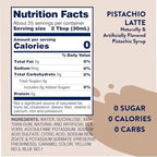 Jordan’s Skinny Mixes Sugar Free Coffee Syrup, Pistachio Coffee Flavoring Syrup, Zero Calorie Drink Mix, Lattes, Baking, Protein Shake or Cocktail, Dairy & Gluten Free, Kosher, 25.4 Fl Oz