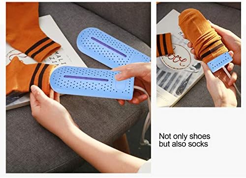 Shoe Dryer, Electric Fast Dry Boot Drying Cycle Constant Temperature Heating-Us For Plug 110-240V(Blue)