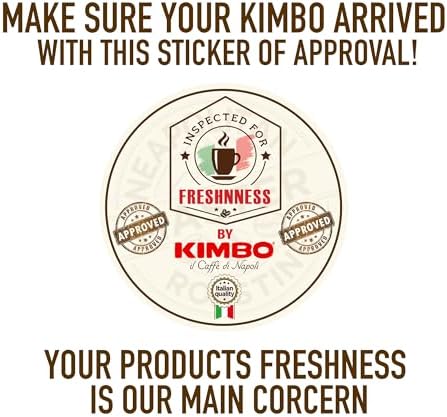 Kimbo Espresso Napoli Ground Coffee | Dark Roast | 10/13 Intensity | Intense Aroma & Long Lasting Flavor | 8.8 oz Cans - Pack of 4