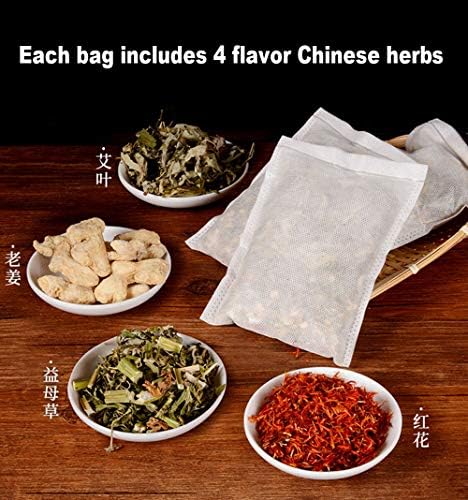 Foot Bath Herb, Foot Soak Herbal Chinese Medicine for Foot Reflexology Herbs 31oz 中药泡脚足浴包 真材实料 老姜 红花 艾草 益母草 900g