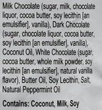Peppermint Double Milk Chocolate Truffle Cremes - Dilettante 24oz