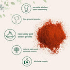 Smoked Paprika Powder, 4 lb (64 oz) | Premium Spanish Source | Sweet & Smoky Flavor | Great for Marinades, Meats & Dressings | Additive Free, Non-GMO, Bulk Supply