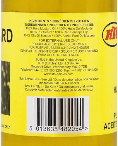 KTC Pure Mustard Oil 500ml by KTC
