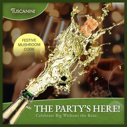 Tuscanini Sparkling Apple Cider, 25.4oz (2 Pack) | Non-Alcoholic Celebration Drink | Refreshing & Elegant Sparkling Drink | Perfect for Holidays, Weddings & Special Occasions