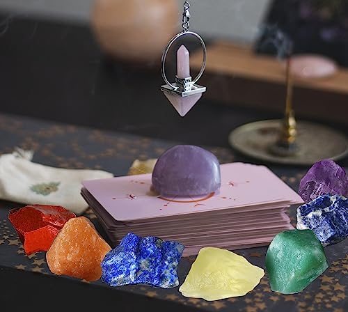 QINJIEJIE Lapis Lazuli Raw Crystals Natural Rough Stones Bulk Large 0.8-1.2" Rocks Reiki Gemstones Fountain Rocks for Tumbling Cabbing Polishing Wire Wrapping Wicca Decoration 0.45 lbs