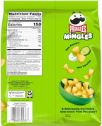 Pringles Mingles Puffed Snacks, Dill Pickle and Ranch, Salty Snacks (6 Bags)