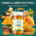 TrueSeaMoss Sea Moss Gel – Made in USA – 5-in-1 Formula – Wildcrafted Seamoss, Ashwagandha & Jarred Vegetables – Ashwagandha, Pack of 1 (Labels may Vary)