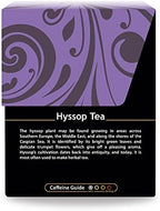 Buddha Teas Organic Hyssop Tea - OU Kosher, USDA Organic, CCOF, 18 Bleach-Free Tea Bags